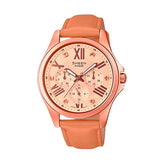 RELOJ PARA MUJER CASIO SHEEN SHE-3806GL-9AUDR -CAFÉ