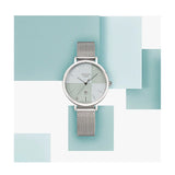 RELOJ PARA MUJER CASIO SHEEN SHE-4547M-2AUDF -PLATEADO