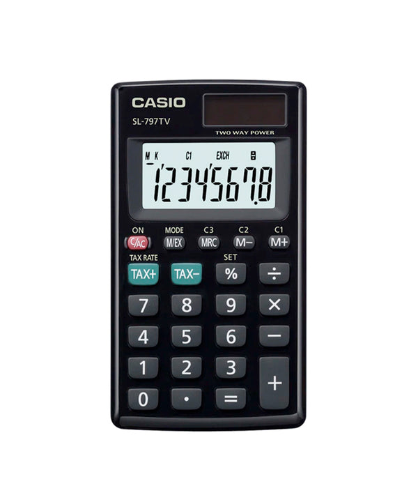 SL-797TV-BK-W-DP - Tiendas Casio TITEC