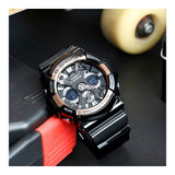 RELOJ CASIO G-SHOCK GA-200SH-8ADR- PLATEADO